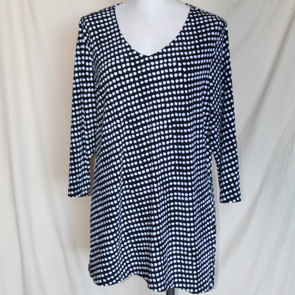 Easywear by Chico's Polka Dot Tunic